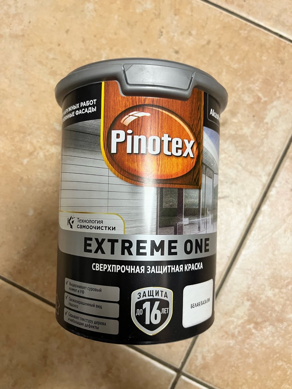 Сверхпрочная защитная краска для древесины Pinotex Extreme One - Защитит дерево при любой погоде