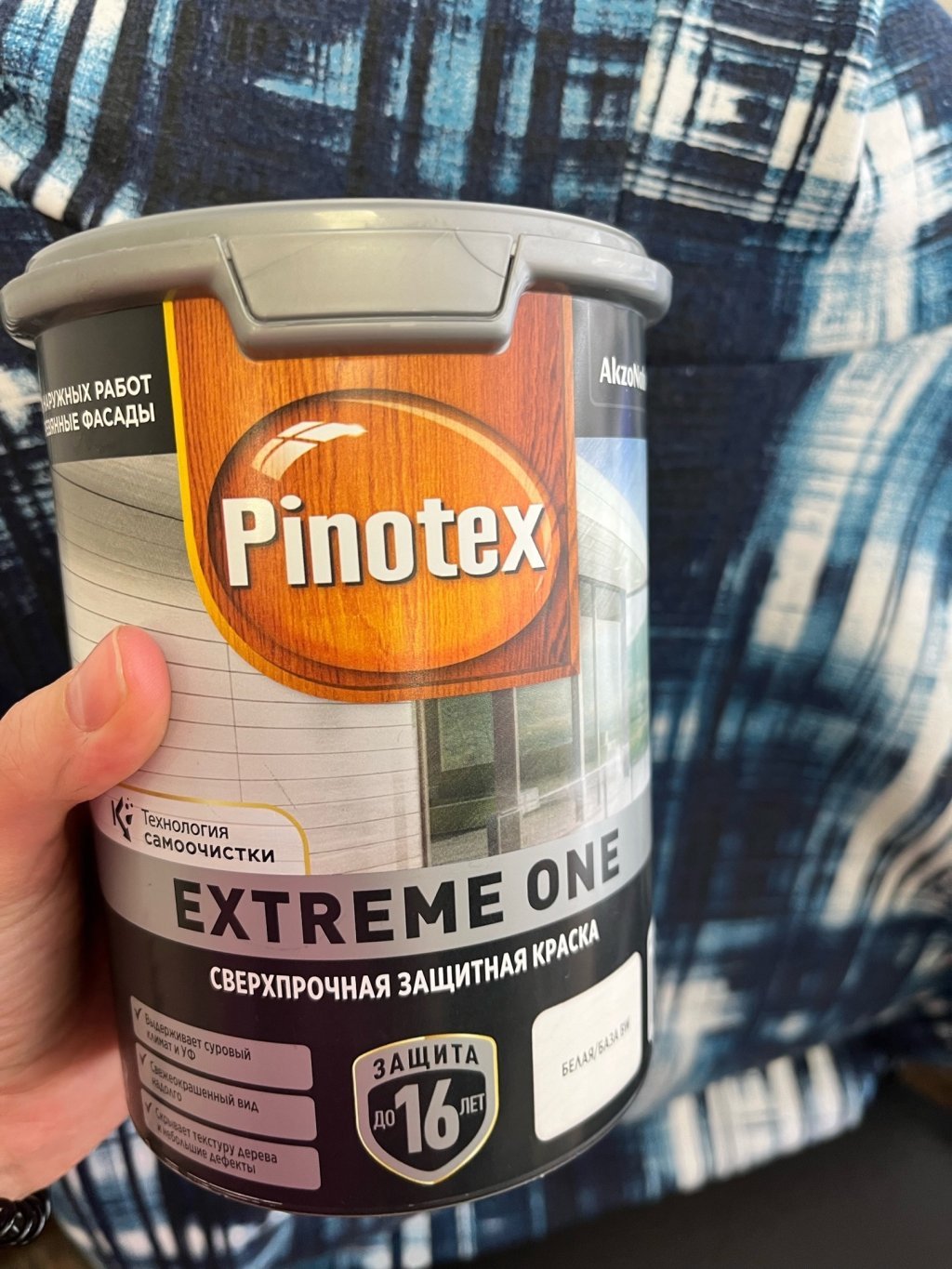 Сверхпрочная защитная краска для древесины Pinotex Extreme One - Нереально прочное покрытие для фасада