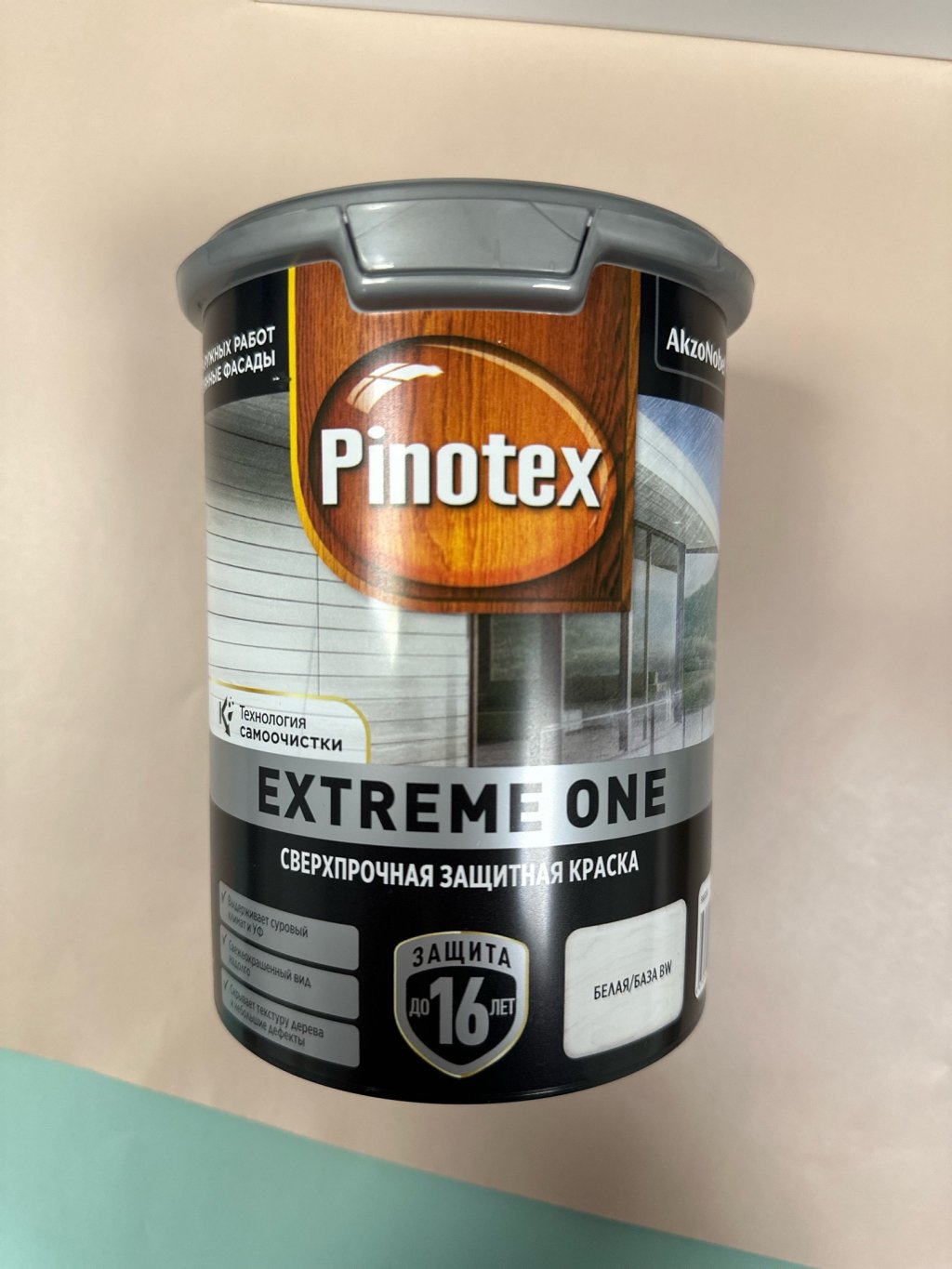 Сверхпрочная защитная краска для древесины Pinotex Extreme One - Супер прочная краска для фасада