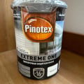 Отзыв о Сверхпрочная защитная краска для древесины Pinotex Extreme One: Лучшая краска для фасада