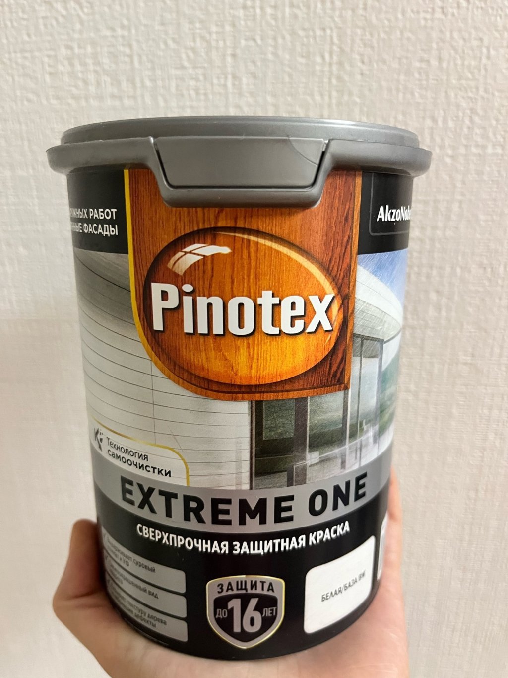 Сверхпрочная защитная краска для древесины Pinotex Extreme One - Реально прочная краска для деревянного дома