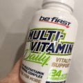 Отзыв о Be First Multivitamin Daily 90 таблеток: Немного изменилась этикетка, но витамины также хороши.