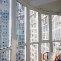 Французское остекление эркерной лоджии