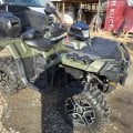Привезли мой Polaris Sportsman 850