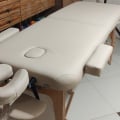 Массажный складной стол Mizomed Premium 2 бежевый