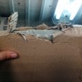 Купил новый капот, ждал полтора месяца, покраска в цвет, доставка.