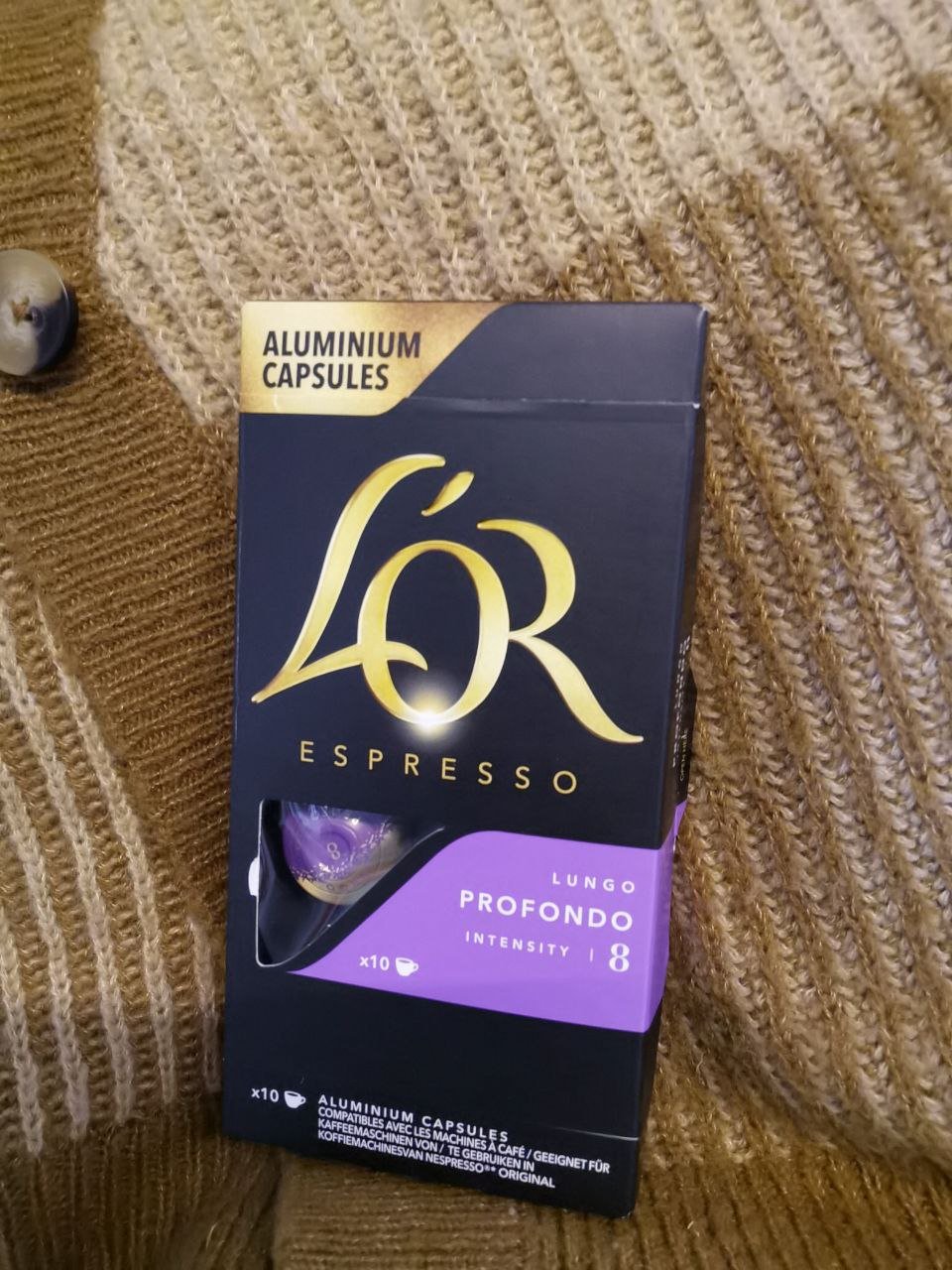 Кофе в капсулах l'or espresso lungo profondo - Имеет насыщенный вкус