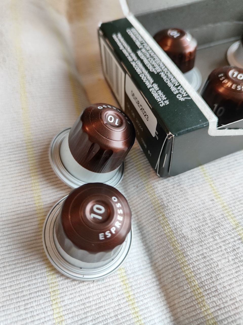 Капсулы Jacobs Espresso Intenso 10 - Приятно, что адекватна стоимость