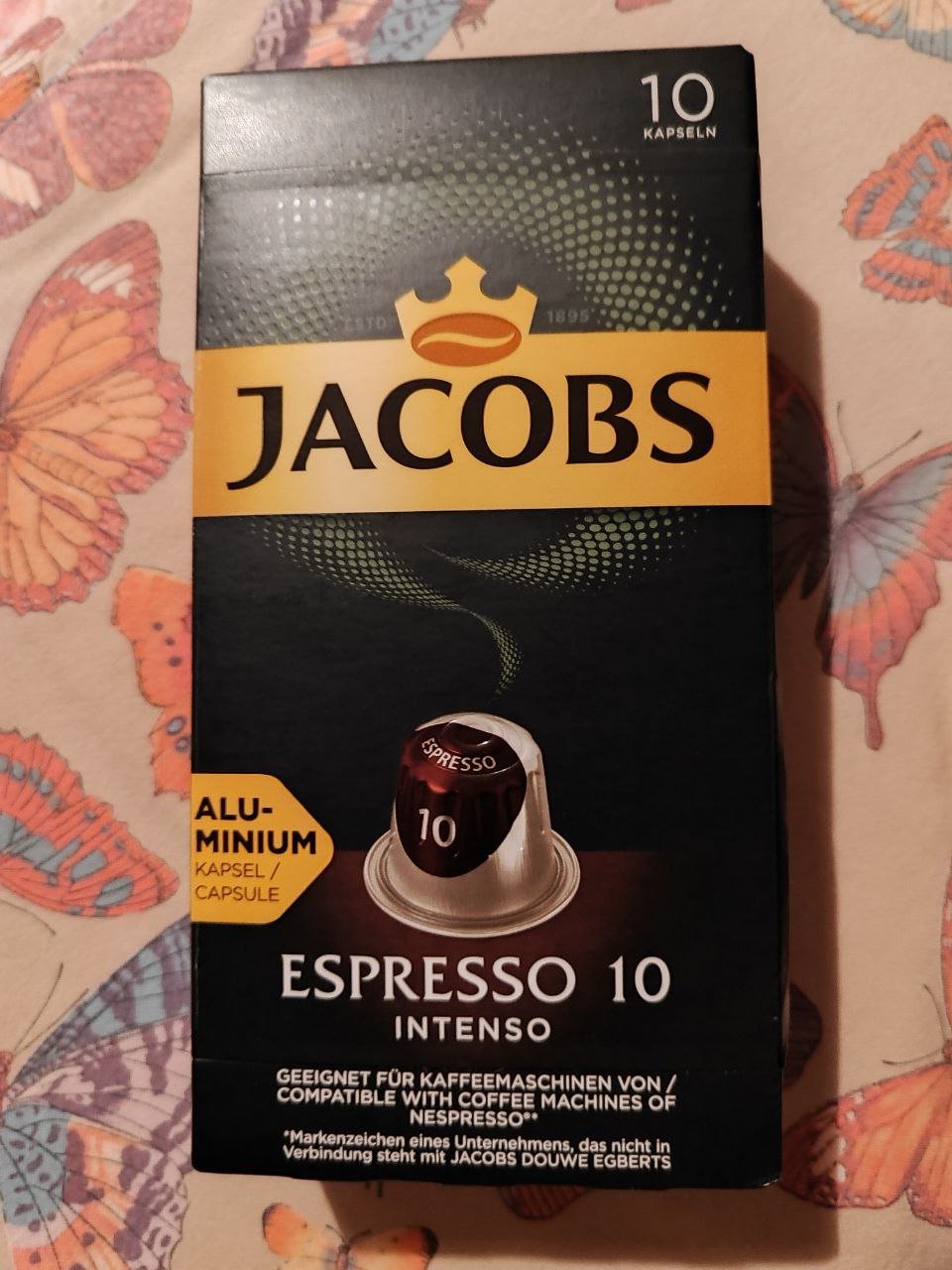 Капсулы Jacobs Espresso Intenso 10 - Кофе в капсулах Espresso Intenso 10.
