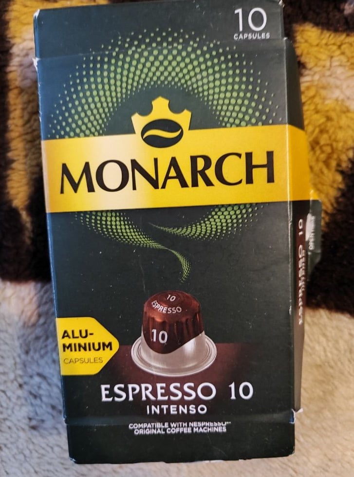 Капсулы Jacobs Espresso Intenso 10 - Часто покупаю капсульный кофе Монарх разного вида.