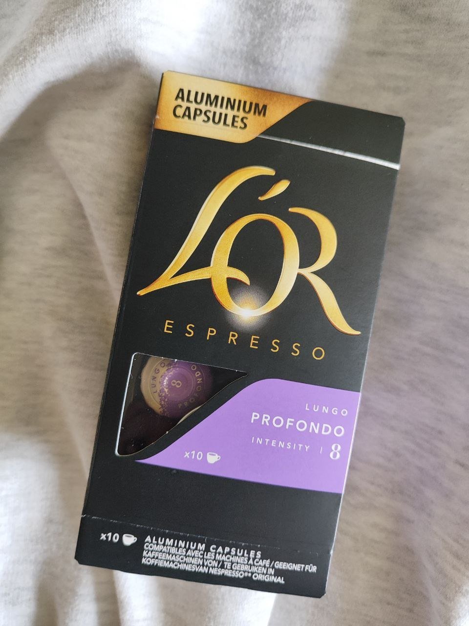 Кофе в капсулах l'or espresso lungo profondo - Классный кофе