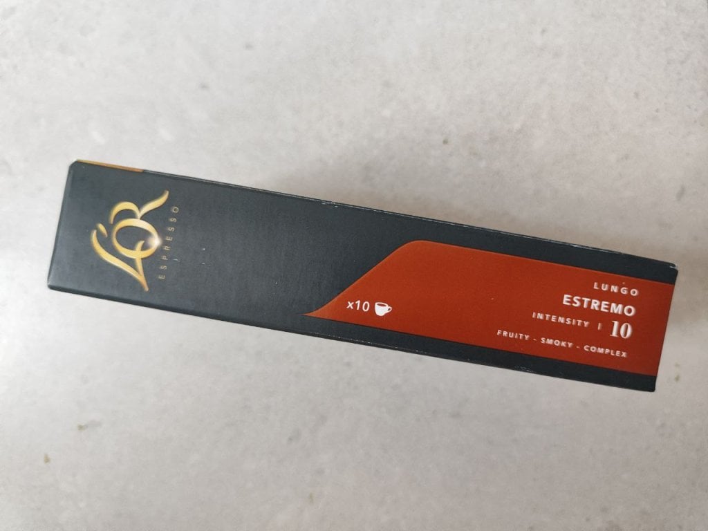 Капсулы L'or Espresso Lungo Estremo - Крепкий кофе с приятным послевкусием