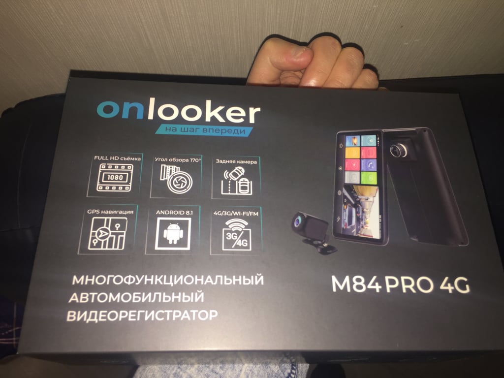 Видеорегистратор Onlooker M84 Pro - Достойный планшет для авто