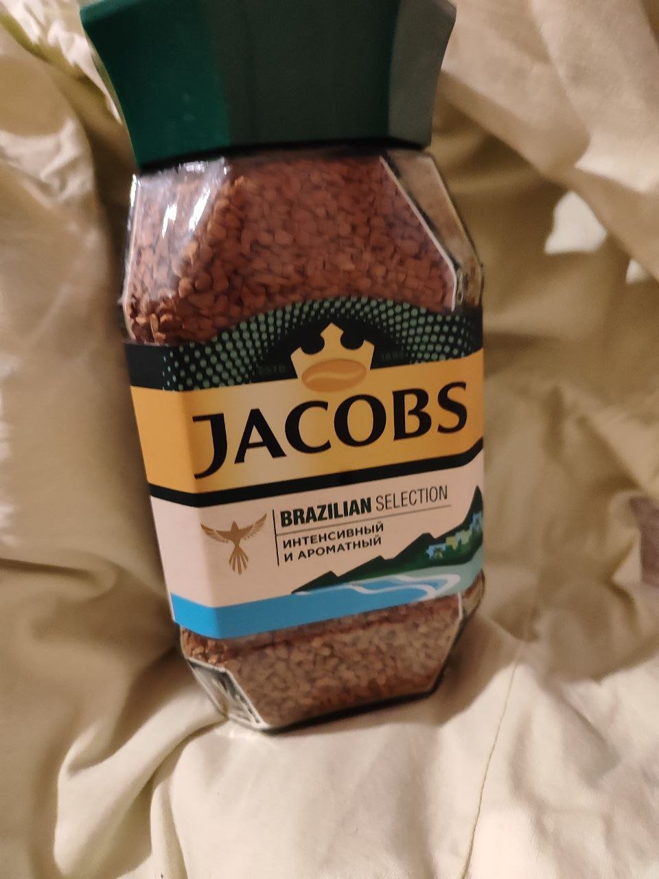Кофе растворимый Jacobs Brazilian selection - Кофе вкусный и крепкий