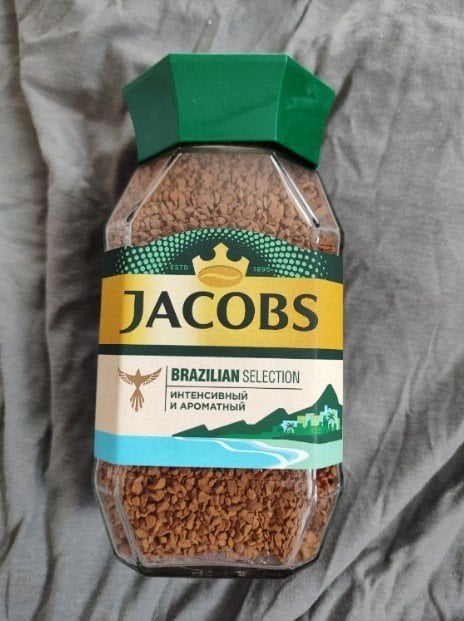 Кофе растворимый Jacobs Brazilian selection - Довольно вкусный и ароматный кофе, один из лучших растворимых вариантов на каждый день.