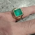 Отзыв о Интернет-магазин sakhadiamond-moscow.ru: Купили кольцо с изумрудом 10 карат!