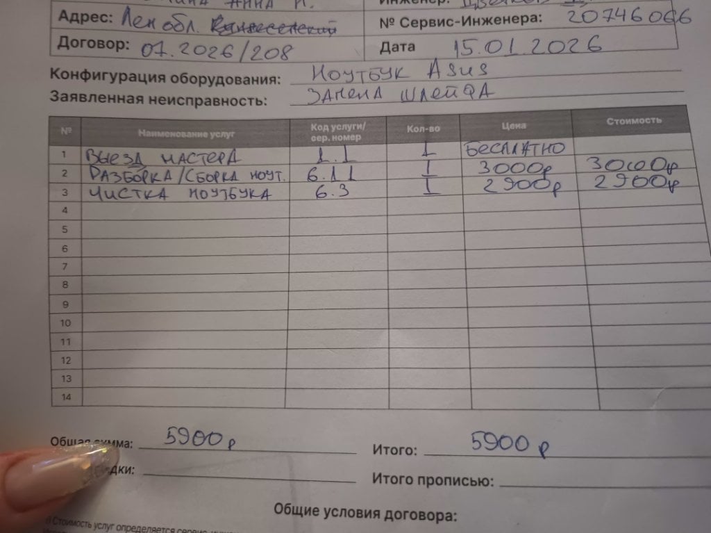 Сервисный центр Руки из плеч - Развели на деньги